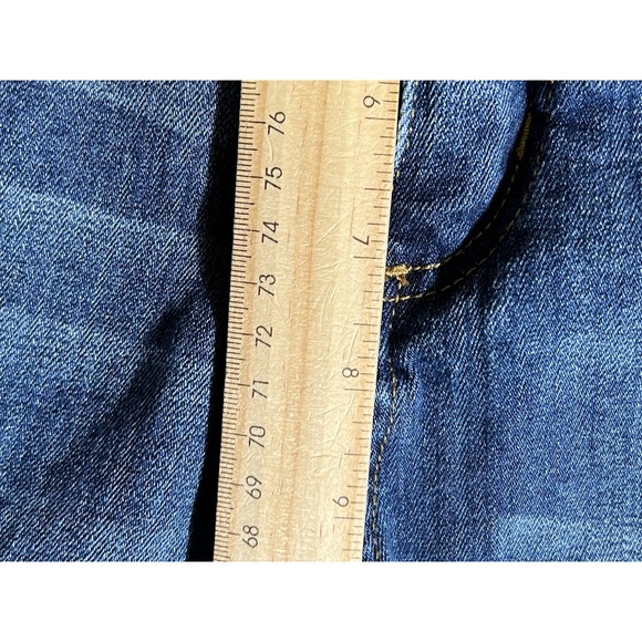 Judy Blue Jean Women 3XL Blue Straight Fit‎ Stretch Dark Wash Denim 36x26 - Picture 7 of 13